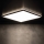 LED taklampa för badrum AZPO LED/12,3W/230V IP54 svart