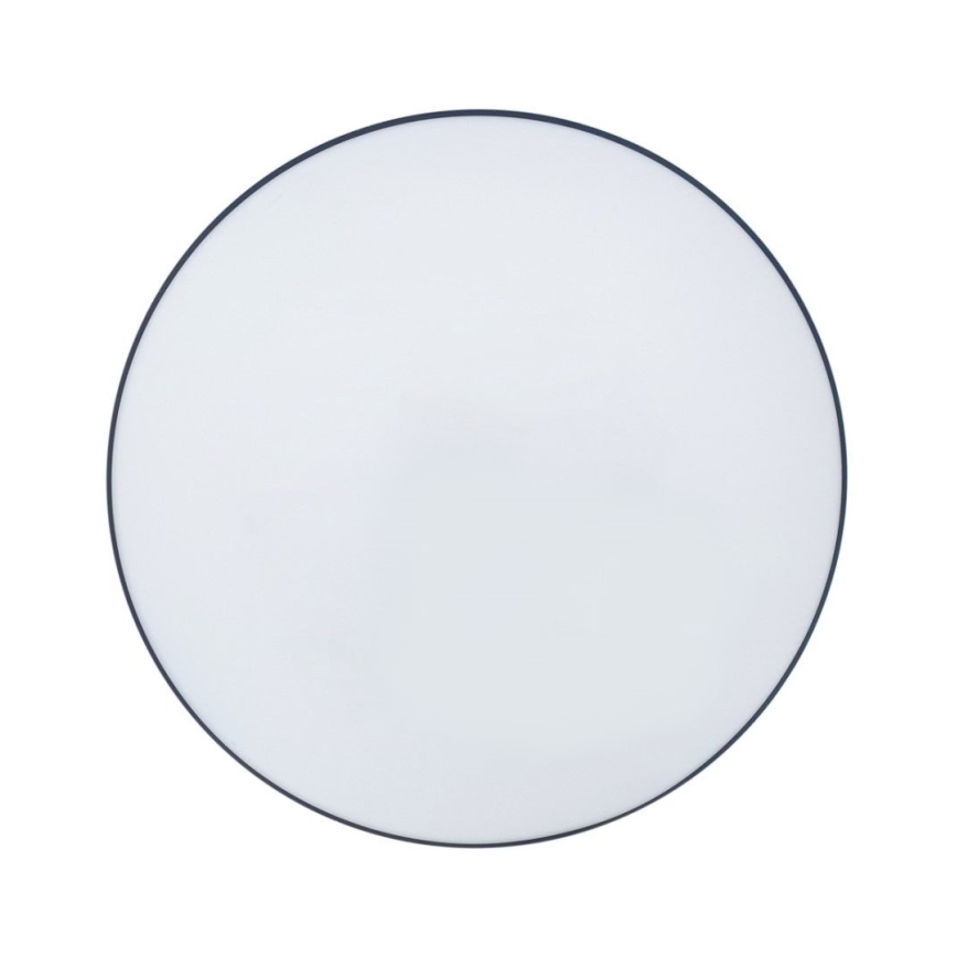 LED taklampa för badrum CIRCLE LED/24W/230V 4000K diameter 37 cm IP44 svart