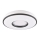 LED taklampa för badrum DETROIT LED/18W/230V diameter 33 cm IP44