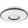 LED taklampa för badrum DETROIT LED/24W/230V diameter 39 cm IP44