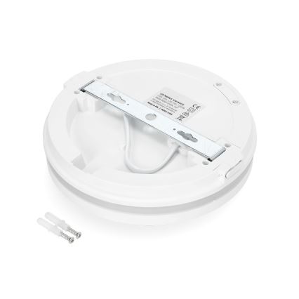LED taklampa för badrum LED/12W/230V 3000/4000/6500K IP65 diameter 20 cm vit