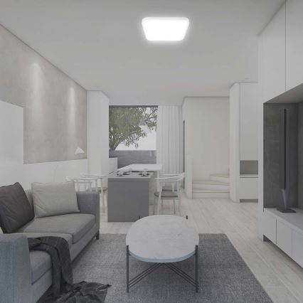 LED taklampa för badrum LED/18W/230V 4000K IP44 vit