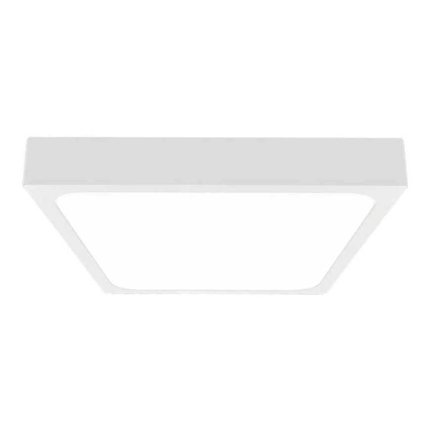 LED taklampa för badrum LED/18W/230V 6500K IP44 22,5x22,5 cm vit