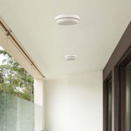 LED taklampa för badrum LED/24W/230V 6500K IP54 diameter 24 cm