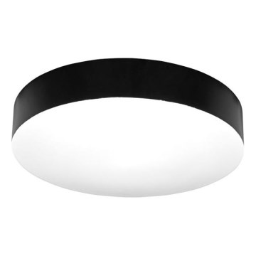 LED taklampa för badrum MAKARON LED/36W/230V 3000/4000/6000K diameter 40 cm IP44 svart