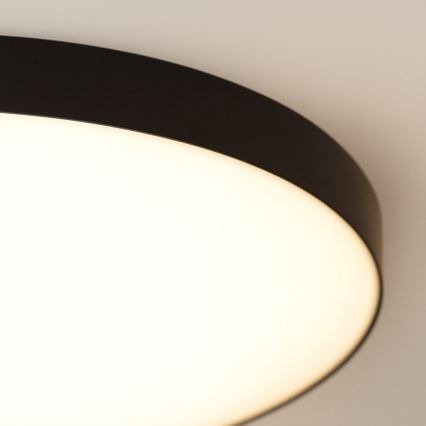 LED taklampa för badrum MAYA LED/15W/230V diameter 33 cm IP44 svart