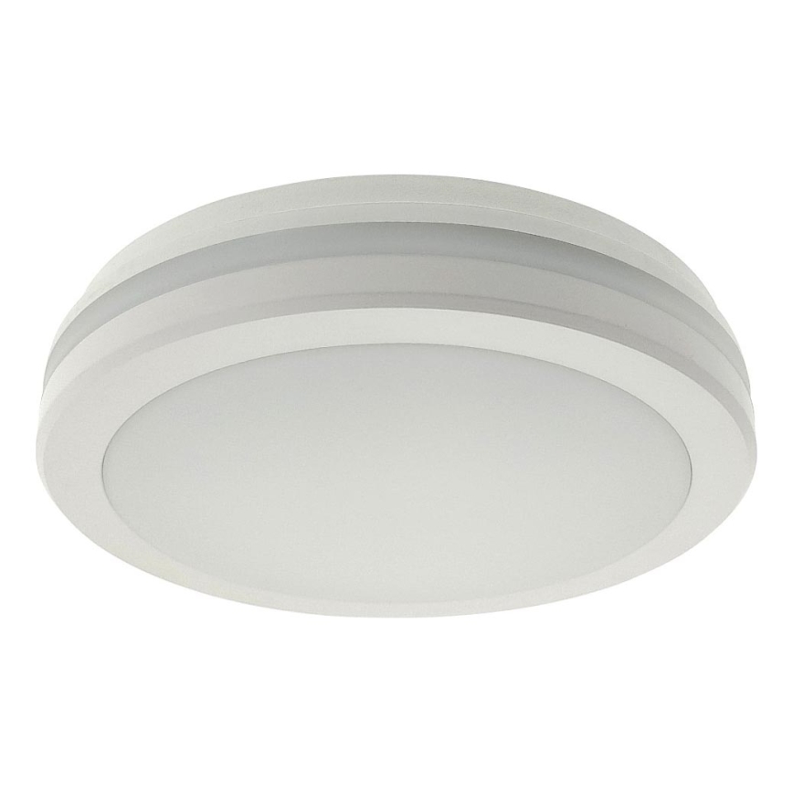 LED taklampa för badrum med rörelsesensor LED/20W/230V 3000/4000/6500K Ø 23 cm IP54 vit