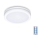 LED taklampa för badrum med sensor LED/12W/230V 3000/4000/6500K IP65 diameter 20 cm vit + fjärrkontroll