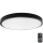 LED taklampa för badrum med sensor LED/18W/230V 4000K IP44 svart + fjärrkontroll