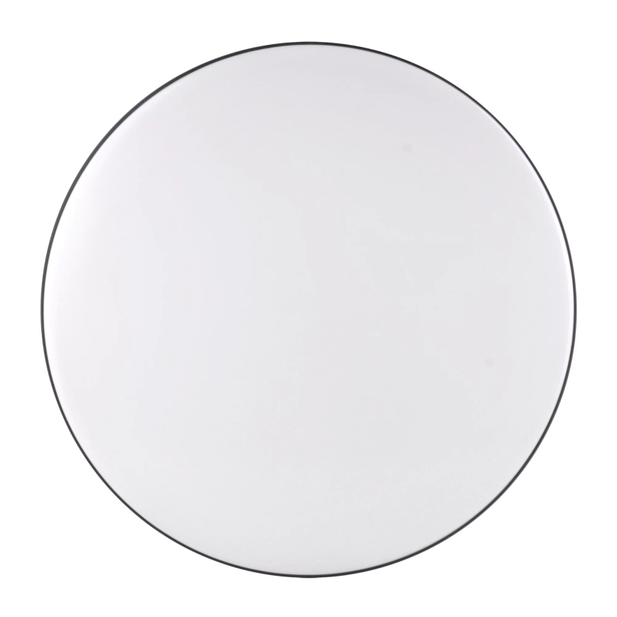 LED taklampa för badrum MOON LED/18W/230V svart IP44