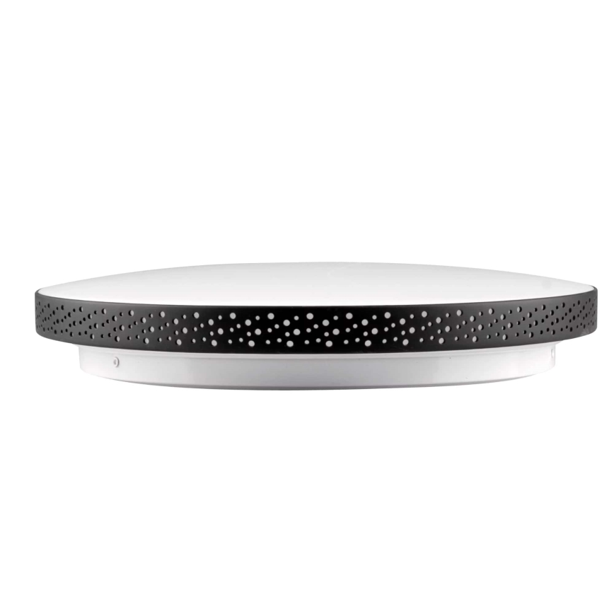 LED taklampa för badrum MOON LED/18W/230V svart IP44