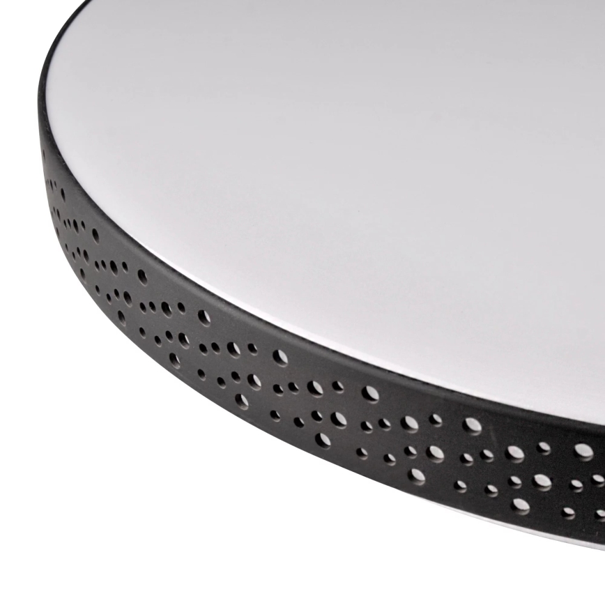 LED taklampa för badrum MOON LED/18W/230V svart IP44