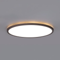 LED taklampa för badrum NIVERA LED/12W/230V IP54 3000/4000/6000K diameter 22,5 cm svart