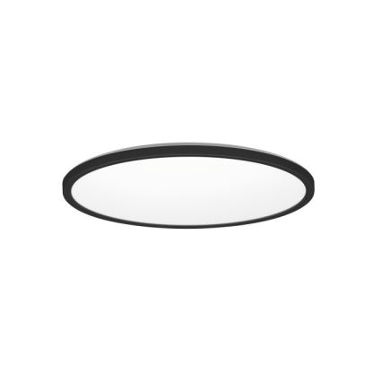 LED taklampa för badrum NIVERA LED/12W/230V IP54 3000/4000/6000K diameter 22,5 cm svart