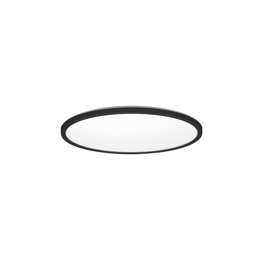 LED taklampa för badrum NIVERA LED/12W/230V IP54 3000/4000/6000K diameter 22,5 cm svart