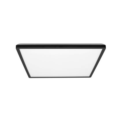 LED taklampa för badrum NIVERA LED/24W/230V IP54 3000/4000/6000K 30x30 cm svart