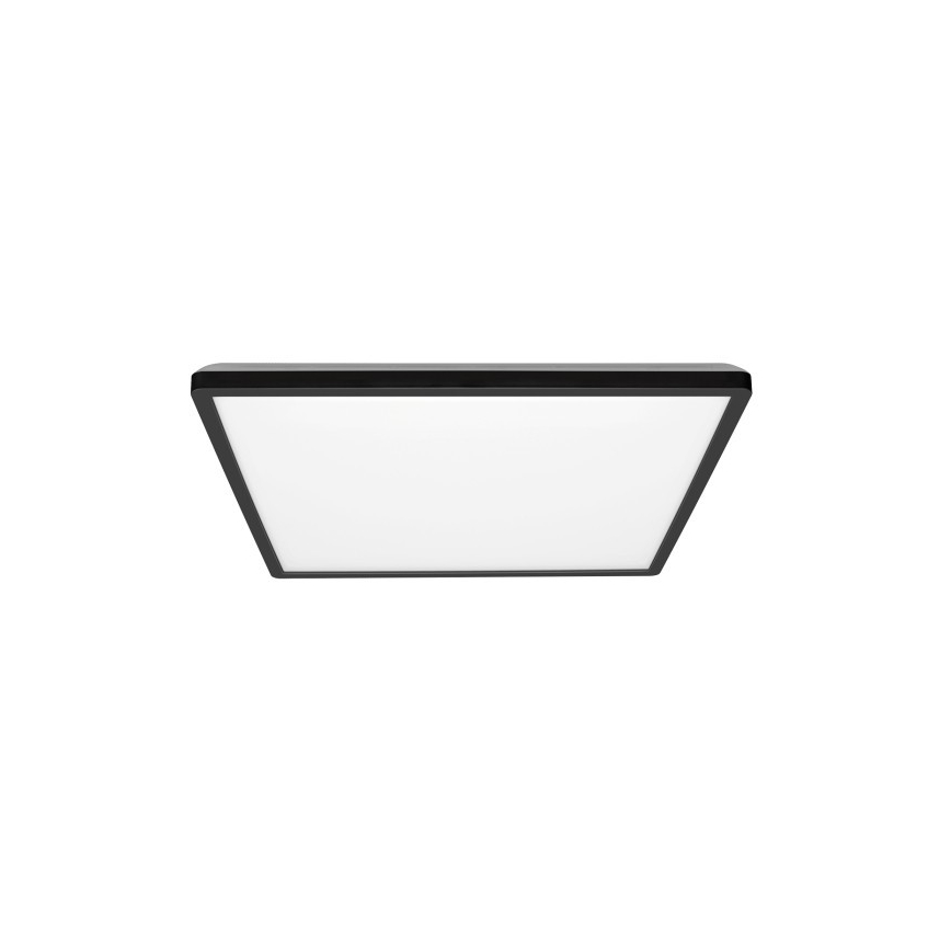 LED taklampa för badrum NIVERA LED/24W/230V IP54 3000/4000/6000K 30x30 cm svart