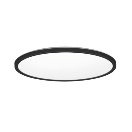 LED taklampa för badrum NIVERA LED/24W/230V IP54 3000/4000/6000K diameter 30 cm svart