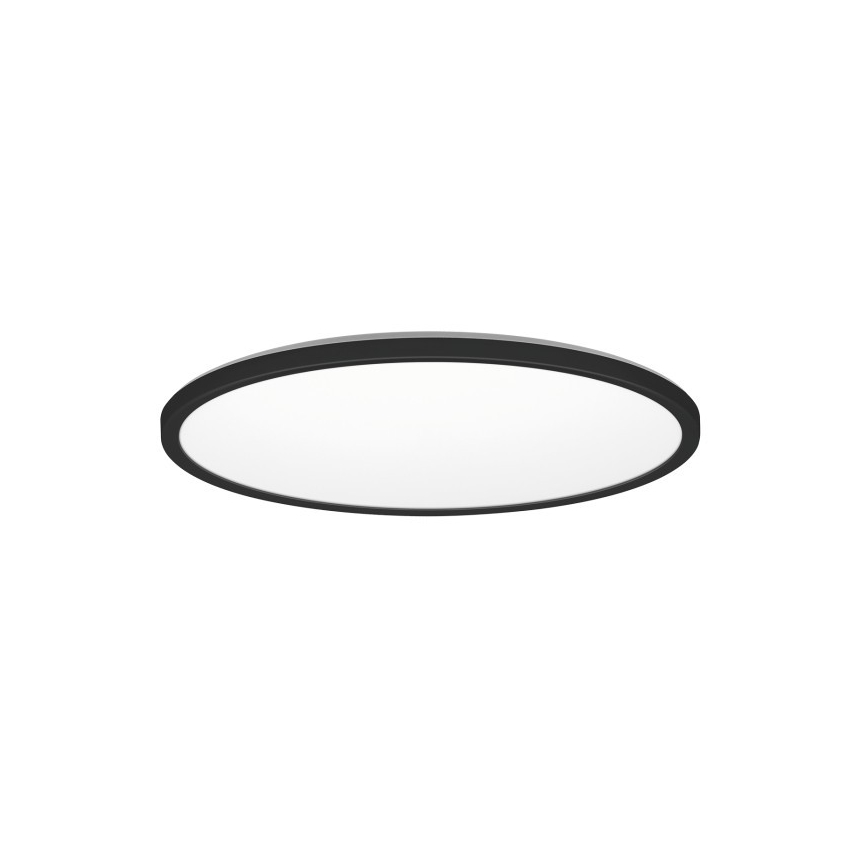 LED taklampa för badrum NIVERA LED/24W/230V IP54 3000/4000/6000K diameter 30 cm svart