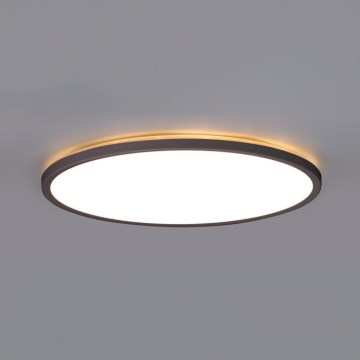 LED taklampa för badrum NIVERA LED/32W/230V IP54 3000/4000/6000K diameter 42 cm svart