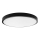 LED taklampa för badrum SAMSUNG CHIP LED/24W/230V IP44 6500K diameter 29 cm svart