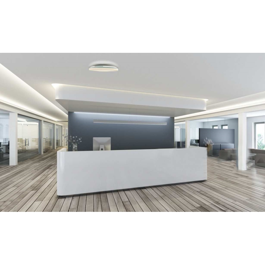 LED ljusreglerad taklampa till badrum SLIDE LED/6/12/18/24W/230V 2900/4000/6200K IP44 vit