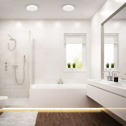 LED taklampa för badrum VERA LED/12W/230V 4000K IP65 vit