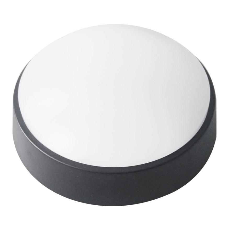 LED taklampa för utomhusbruk LED/14W/230V IP54 svart