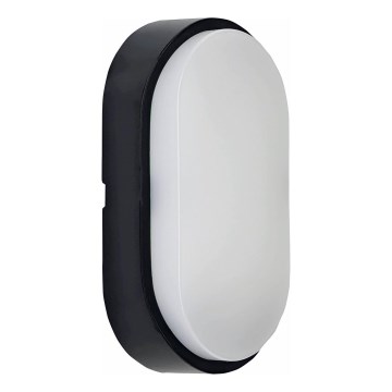 LED taklampa för utomhusbruk LED/14W/230V IP54 svart
