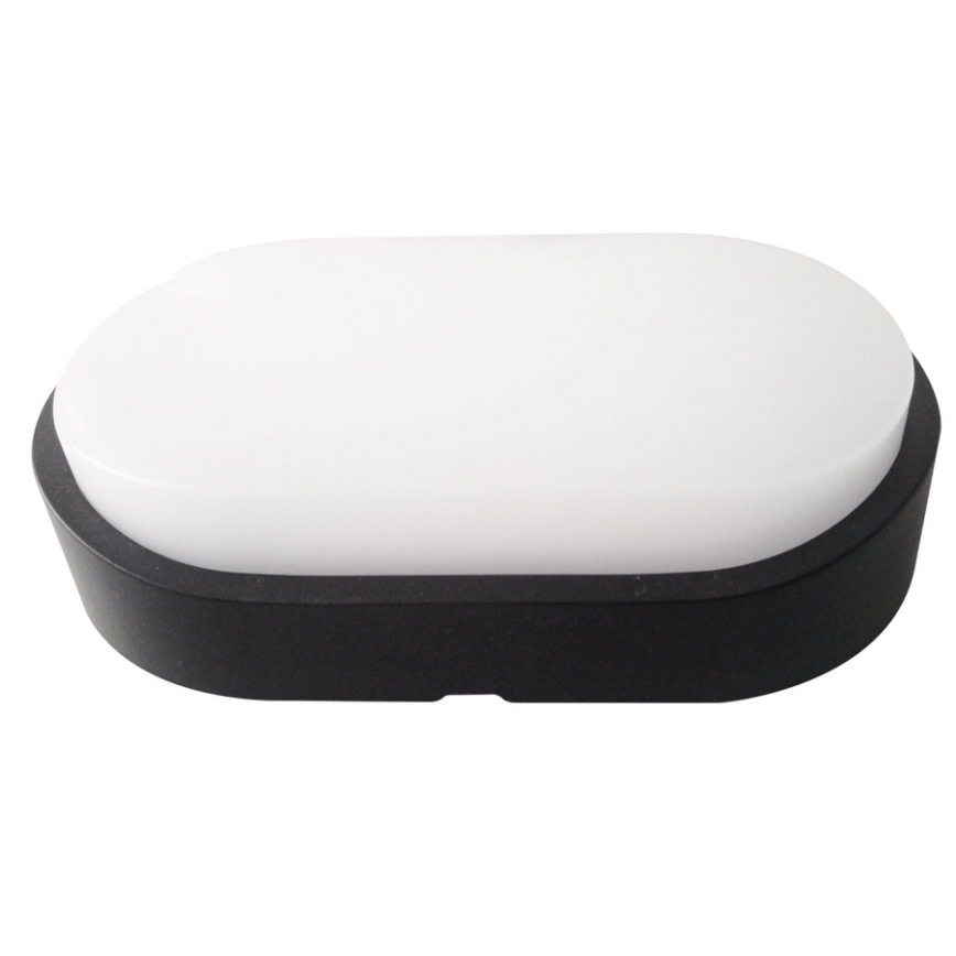 LED taklampa för utomhusbruk LED/14W/230V IP54 svart