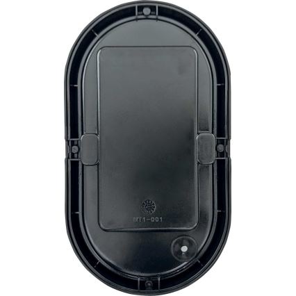 LED taklampa för utomhusbruk LED/14W/230V IP54 svart