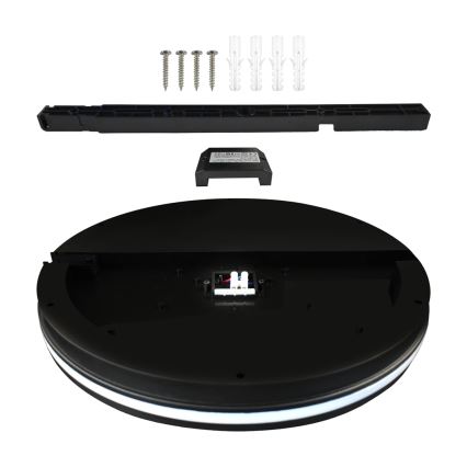 LED taklampa för utomhusbruk MARLON LED/12W/230V 4000K IP54 svart