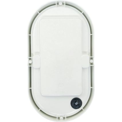 LED taklampa för utomhusbruk med sensor LED/14W/230V IP54 vit