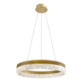 LED Taklampa FROZI LED/32W/230V Ø 50 cm guld