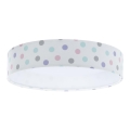 LED taklampa GALAXY KIDS LED/24W/230V Prickar färgrik