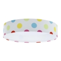 LED taklampa GALAXY KIDS LED/24W/230V Prickar färgrik