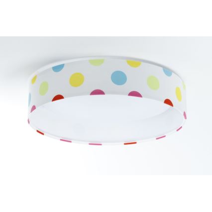 LED taklampa GALAXY KIDS LED/24W/230V Prickar färgrik