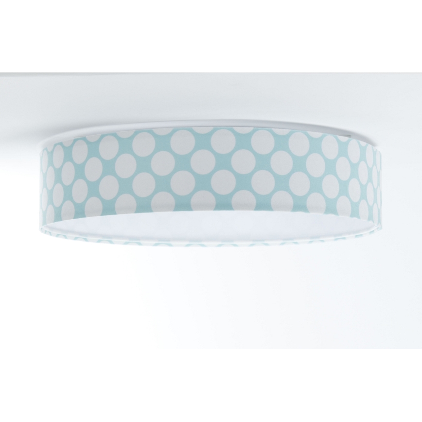 LED taklampa GALAXY KIDS LED/24W/230V Prickar grön/vit