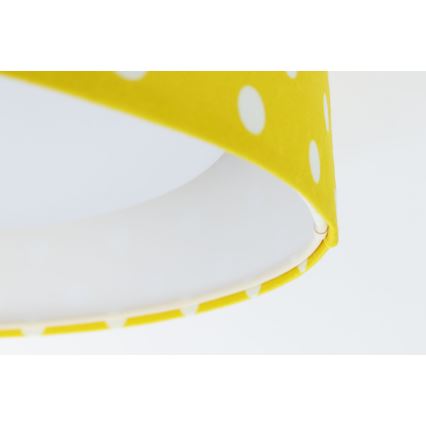 LED taklampa GALAXY KIDS LED/24W/230V Prickar gul/vit
