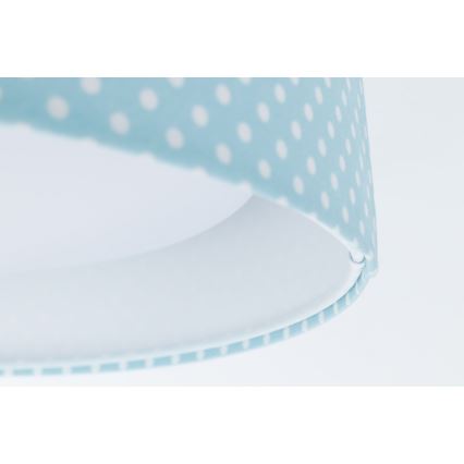 LED taklampa GALAXY KIDS LED/24W/230V Prickar turkos/vit