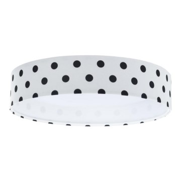 LED taklampa GALAXY KIDS LED/24W/230V Prickar vit/svart