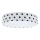 LED taklampa GALAXY KIDS LED/24W/230V Prickar vit/svart