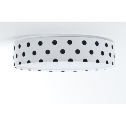 LED taklampa GALAXY KIDS LED/24W/230V Prickar vit/svart