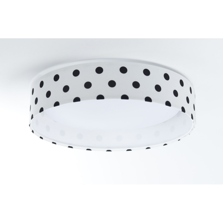 LED taklampa GALAXY KIDS LED/24W/230V Prickar vit/svart