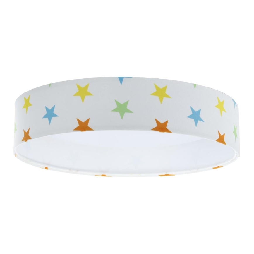 LED taklampa GALAXY KIDS LED/24W/230V stjärnor färgrik