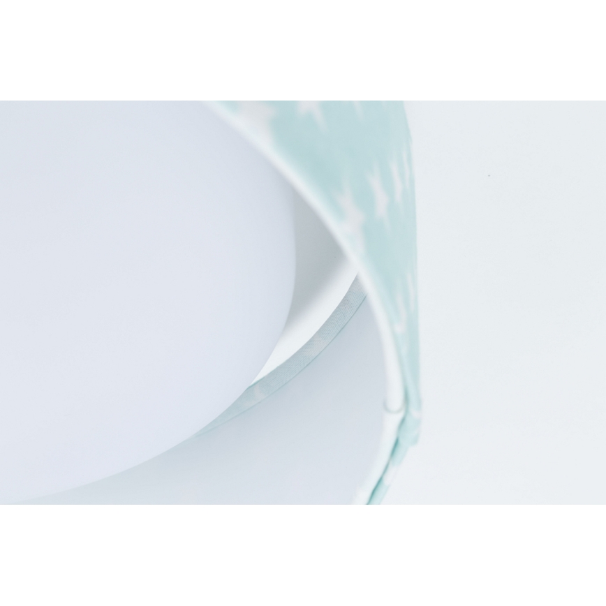 LED taklampa GALAXY KIDS LED/24W/230V stjärnor grön/vit