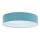 LED taklampa GALAXY KIDS LED/24W/230V stjärnor turkos/vit