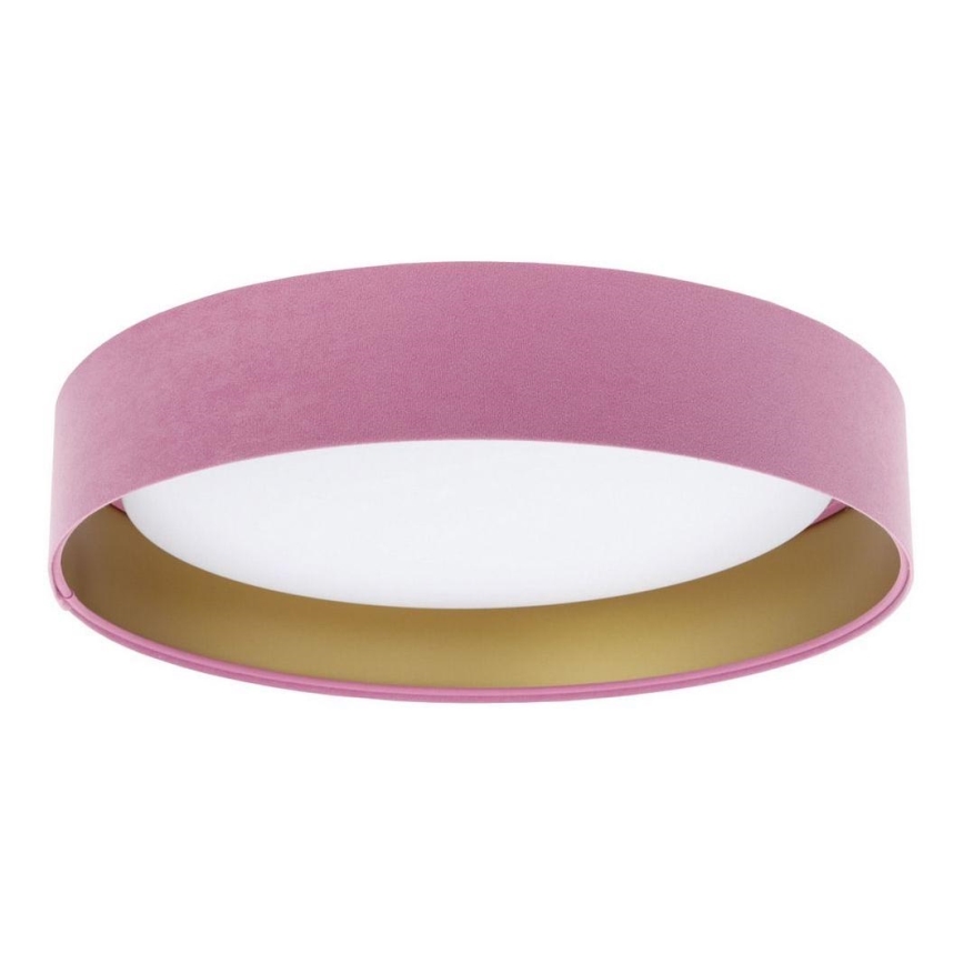 LED taklampa GALAXY LED/24W/230V rosa/guld