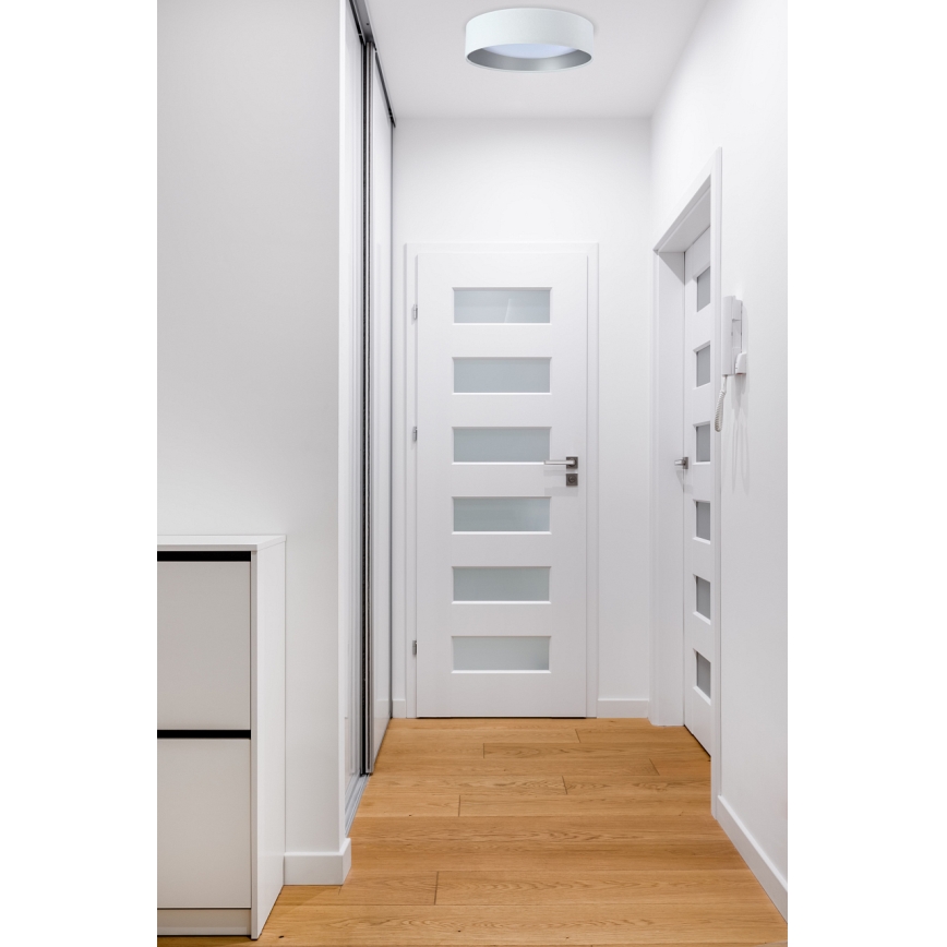 LED taklampa GALAXY LED/24W/230V vit/silver