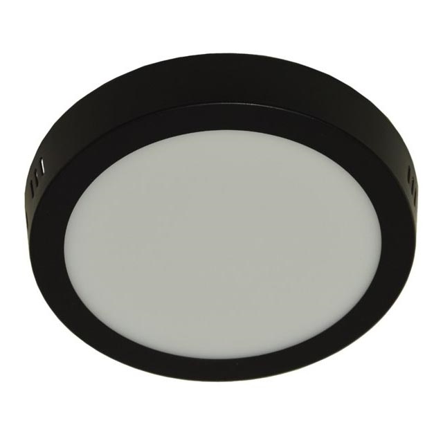 LED taklampa GERRIT LED/12W/230V 4000K svart
